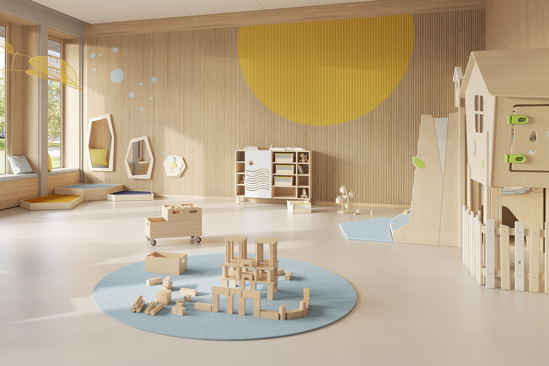 Spielräume in Kita, Kindergarten & Co. » HABA Pro